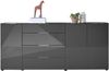 Kommode >Sean< in Anthrazit, - 226x99x40 cm ( BxHxT) Bild 2