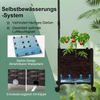 Gartenbogen Spalier mit 2 Pflanzkästen Outdoor Pergola Rankbogen Metall Deko Bogen Bild 4