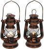LED-Laterne Antik 1 LED mit Flackerlicht, 2-fach sortiert Bild 1