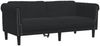 vidaXL 2-tlg. Sofagarnitur Schwarz Samt 3209224 Bild 5