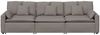 vidaXL Modulares Sofa mit Kissen Taupe 3321092 Bild 5