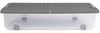 ONDIS24 Aufbewahrungsbox Unterbettbox Rollerbox 35 W aus Kunststoff (4er Set), Volumen ca. 35 Liter, Maße ca. 74 x 37 x 17 (H) cm, transparent-grau Bild 2