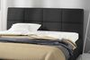 99rooms Jayden Polsterbett ohne Bettkasten 200x200 cm Kunstleder SOFT Schwarz Bild 4