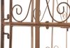 CLP Standregal Ciara, Regal für Balkon, Terrasse und Garten mit 5 klappbaren Böden,antik braun Bild 5