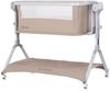 Chipolino Beistellbett Electra Schaukelfunktion Musik Korb Moskitonetz Matratze beige Bild 2