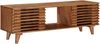 vidaXL TV-Schränk mit Speicher mit Tür Natur 105 x 30 x 35 cm 42020064 Bild 2