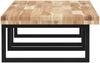 vidaXL Waschbeckenregal Wandmontage Stahl und Akazienholz 3302817 Bild 5