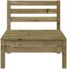 vidaXL Gartensofas ohne Armlehnen 4 Stk. Kiefernholz Imprägniert 838011 Bild 5