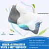AKKEE Nackenstützkissen Kopfkissen, Orthopädisches Kissen Memory Foam KopfKissen, Füllung: Memory Foam, Die Rillen im Kissenkern passen sich den Konturen von Kopf und Nacken an und stützen so effektiv Kopf und Nacken. Dadurch wird der Druck auf die Hal... Bild 4