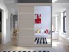 Kleiderschrank Metropolis III, ohne Beleuchtung, Farbe: Cashmere Bild 2