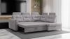 Ecksofa Schlafsofa Sofa WENDIE Stoff Hold Me Hellbeige Ottomane Rechts Bild 4