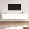 vidaXL Wandschränke 2 Stk. Weiß 100x36,5x35 cm Holzwerkstoff 3115660 Bild 2