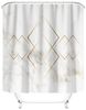 M&W DAS DESIGN Duschvorhang Shower curtains Anti schimmel Waschbar bad vorhang 180x200 Bild 2
