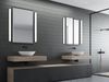 LED Badezimmer Wandleuchten 2er Set in Schwarz - Spiegelleuchten, Breite 80cm Bild 5