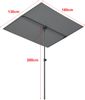 Balkonblende Carsoli 180x130cm Grau [pro. tec] Bild 2