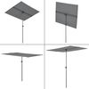 Balkonblende Carsoli 180x130cm Grau [pro. tec] Bild 5