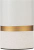 Pauleen 48318 Tischleuchte Glowing Soul E14 max. 20W Creme Stoff, Keramik Nachttischleuchte Bild 4