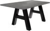 Esszimmertisch Elia 8 200 x 100 x 75 Esstisch Schwarzstahl/Graphit 13312-200 Bild 3