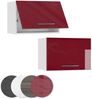 Badschrank Fame-Line Bordeaux Hochglanz 60 x 40 cm Flach Vicco Bild 3