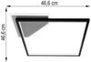 LED Deckenleuchte, schwarz, dimmbar, L 46,6 cm Bild 4