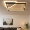 LED Deckenleuchte, schwarz, dimmbar, L 46,6 cm Bild 3