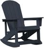 vidaXL Adirondack Schaukelstühle 2 pcs Marineblau HDPE 3335835 Bild 4