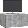 vidaXL Wandmontierter TV-Schrank Betongrau 59,5 x 41 x 30 cm 898338 Bild 3