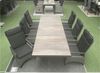 Gartenmöbel Set mit Sincro Ausziehtisch 200/260x100cm und 6x Dining Sessel Keramo Bild 3