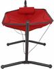 Hängematte Bahia rot mit Stahlgestell – Gartenhängematte 305 × 105 × 104 cm mit verstellbarer Rückenlehne, robustem Oxfordgewebe 600D und stabilem Gestell Bild 2