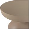 Beistelltisch Bova - Metall Braun, Ø 45 cm Bild 3