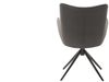 Armlehnstuhl >LIMONE 2< (2-er Set) in Anthrazit, Leder - 61x88x63cm (BxHxT) Bild 5