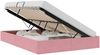 vidaXL Ottoman Bettgestell mit Speicher Rosa 140 x 190 cm Samt 3442885 Bild 2