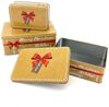 heimtexland Vorratsdose Plätzchendosen Gebäckdosen Aufbewahrung Metalldose, Metall, (Set, 3-tlg), Keksdose lebensmittelecht I luftdicht I Geschenk Weihnachten Bild 2