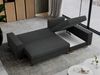 Mks Möbel 'Dorian L-Form' Ecksofa mit Bettkasten, 242 x 138 x 85 cm, Grau, Velvet Bild 5