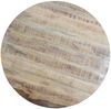 Esszimmertisch rund 120 cm Mangoholz Natur Schwarz RUNIS 76588934 Bild 5