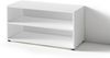 byLIVING TV Stand VICTORIA / kleines Regal weiß / Beistelltisch 90 cm breit / Wohnzimmertisch / Schrank / TV Bank / TV Tisch / Weiß / 90 x 45 x 39 cm (BxHxT) Bild 2