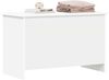 vidaXL Aufbewahrungstruhe Weiß 80 x 40 x 50 cm Holzwerkstoff 8011259 Bild 2