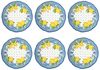 EasyLife Speiseteller Sorrento, Spülmaschinengeeignet, Mehrfarbig, Zitronen, H: 1cm Bild 2