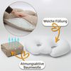 Totsy Baby Stillkissen Breastfeeding Pillow XXL for Twins - Twin Nursing Cushion Bild 3
