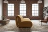 KAWOLA Modulsofa LAYLA 2-Sitzer 2 Module Velvet gelb 74 x 99 x 183 cm Bild 5