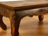 livasia Opiumtisch livasia Opiumtisch, Couchtisch mit Schnitzerei, Akazie 80x40x35cm Bild 3