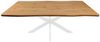 SAM® Esstisch TorbenS, Holz Wildeiche-Optik, Spider-Metallgestell, Baumkante Bild 2