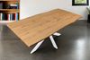 SAM® Esstisch TorbenS, Holz Wildeiche-Optik, Spider-Metallgestell, Baumkante Bild 5