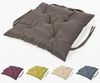 sunnypillow Bankauflage Bankauflage Stuhlkissen viele Farben und Größen zur Auswahl, 50 x 50 cm anthrazit Bild 2