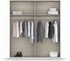 Drehtürenschrank >Monostar< in grau metallic - 181x210x54 (BxHxT) Bild 3
