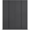Drehtürenschrank >Monostar< in grau metallic - 181x210x54 (BxHxT) Bild 5