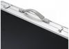 Goods+Gadgets Klapptisch Faltbarertisch - Campingtisch höhenverstellbar mit Aluminiumrahmen (Markttisch Tapeziertisch), Klappbarer Mehrzwecktisch - Klapp-Tisch Schwarz Bild 3