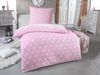 Malika Wendebettwäsche 155x220 + 80x80 cm Cashmere Touch Sterne Bettwäsche, atmungsaktiv, Für Allergiker geeignet, pflegeleicht, angenehm weicher Stoff Bild 2