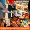 LuxusKollektion Grillbesteck-Set Grill Zubehör Grillbesteckset aus Edelstahl 38tlg , Silber Bild 3