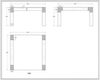 Couchtisch Mango 85x85x45 braun lackiert Amsterdam #19 Bild 5
